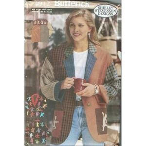Butterick 4912 Shirley Stevenson Design Pattern Misses 8-18 Cat Dancing Jackets